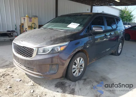 2016 Kia Sedona Lx z USA, uszkodzony, nr VIN KNDMB5C10G6116190